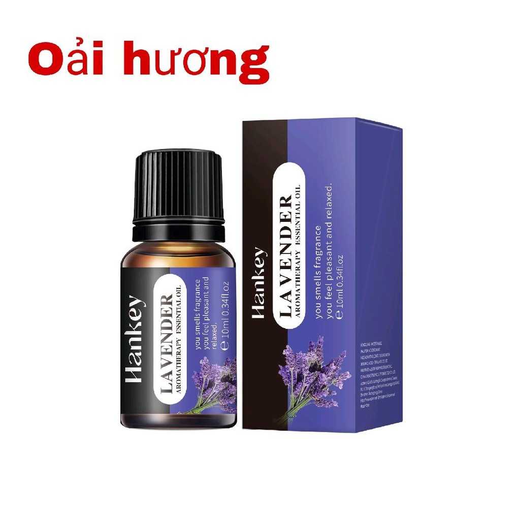 Tình dầu xông phòng tự nhiên tự chọn mùi, chai 10ml, tinh dầu xông phòng thơm phòng đuổi mũi