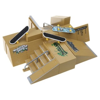 Zuoo 8 Chiếc Skate Park Kit Ramp Parts Cho Tech Deck Fingerboard Mini Finger Skateboard