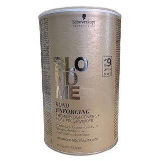 Bột tẩy nâng sáng tóc 9 cấp độ Blond me Premium Lightener 9+ Dust Free Powder Schwarzkopf 450g [ TN ]
