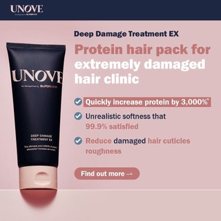 DẦU XẢ PHỤC HỒI SÂU TÓC HƯ TỔN - UNOVE Deep Damage Treatment EX 207ml [ TN ]