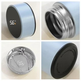 [Chất lượng cao] Cốc giữ nhiệt thông minh THEHOMECO, Bình bỏ túi chống rò rỉ 200ML, Cốc cà phê Mini Hiển thị nhiệt độ Bình nước cách nhiệt bằng thép không gỉ