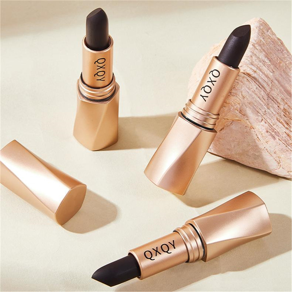Ảnh Son Môi QXQY Velvet Full Lip Beauty Makeup MAKEUP Son Dưỡng Môi Lì Son Môi & Son Bóng Lì Không Thấm Nước Không Dễ Phai Màu Son Môi Lâu Trôi *THỦY TINH 2