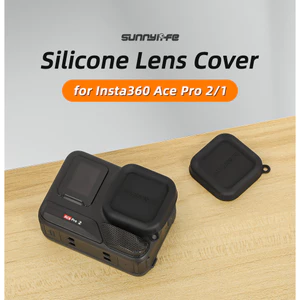Dành Cho Insta360 Ace Pro2 / Ace Pro Ống Kính Silicon Nắp Ống Kính Bảo Vệ Phụ Kiện