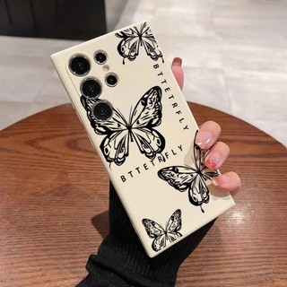 Ốp Điện Thoại Bướm Lãng Mạn Vintage Cho Vivo V30 V29 V27 V25 Pro V29 Lite V29e V27e Ốp Lưng Mềm Chống Sốc Ốp Lưng