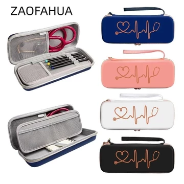 Ống nghe ZAOFAHUA, Hộp lưu trữ EVA đa chức năng, Hộp đựng du lịch chống nước chống sốc cứng cho Littmann Classic III