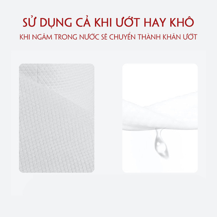 1 túi 20 viên Khăn Nén Du Lịch, Khăn Giấy Nén Hàn Quốc 20x22cm IS48