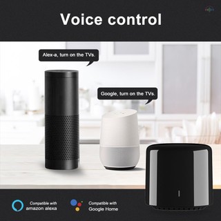 Broadlink BestCon RM4C Mini IR Black Bean Bộ điều khiển từ xa WIFI đa năng Bộ thu hồng ngoại Bộ hẹn giờ điều khiển ứng dụng Tương thích với Điều khiển bằng giọng nói Alexa