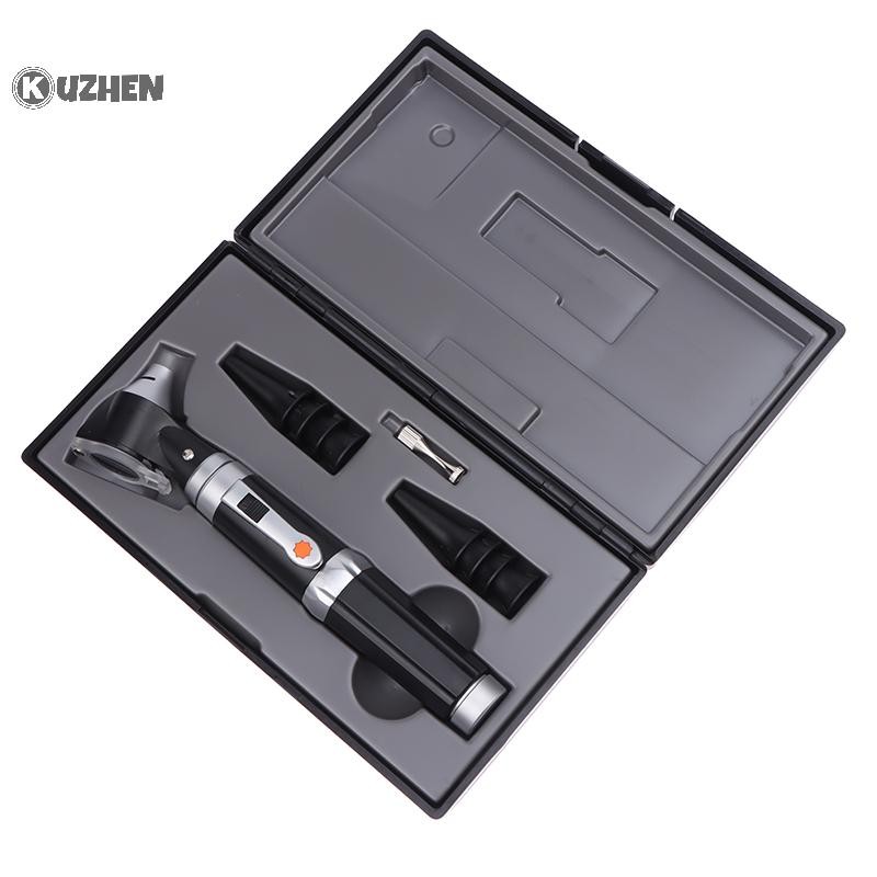 Kuzhen Pocket Otscope 3X True View Otoscopio Full Spectrum Bộ chẩn đoán bác sĩ tại nhà với 8 mẹo dành cho người lớn Dụng cụ chăm sóc tai trẻ em HOT
