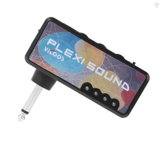 Vitoos Điện Guitar Cắm Mini Tai Nghe Amp Khuếch Đại Âm Thanh Plex Nhỏ Gọn Di Động