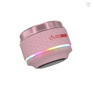 Loa không dây dẫn truyền xương duraMOBI Hộp âm thanh Mini di động và nhỏ gọn có chức năng hấp phụ từ tính Loa BT Màu RGB Hiệu ứng ánh sáng Neon IP54 Máy nghe nhạc chống nước