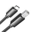 BTM USB C sang cổng vuông Dây dữ liệu in 24 28AWG Đầu nối nam sang nam cho máy in Máy quét Tương thích rộng
