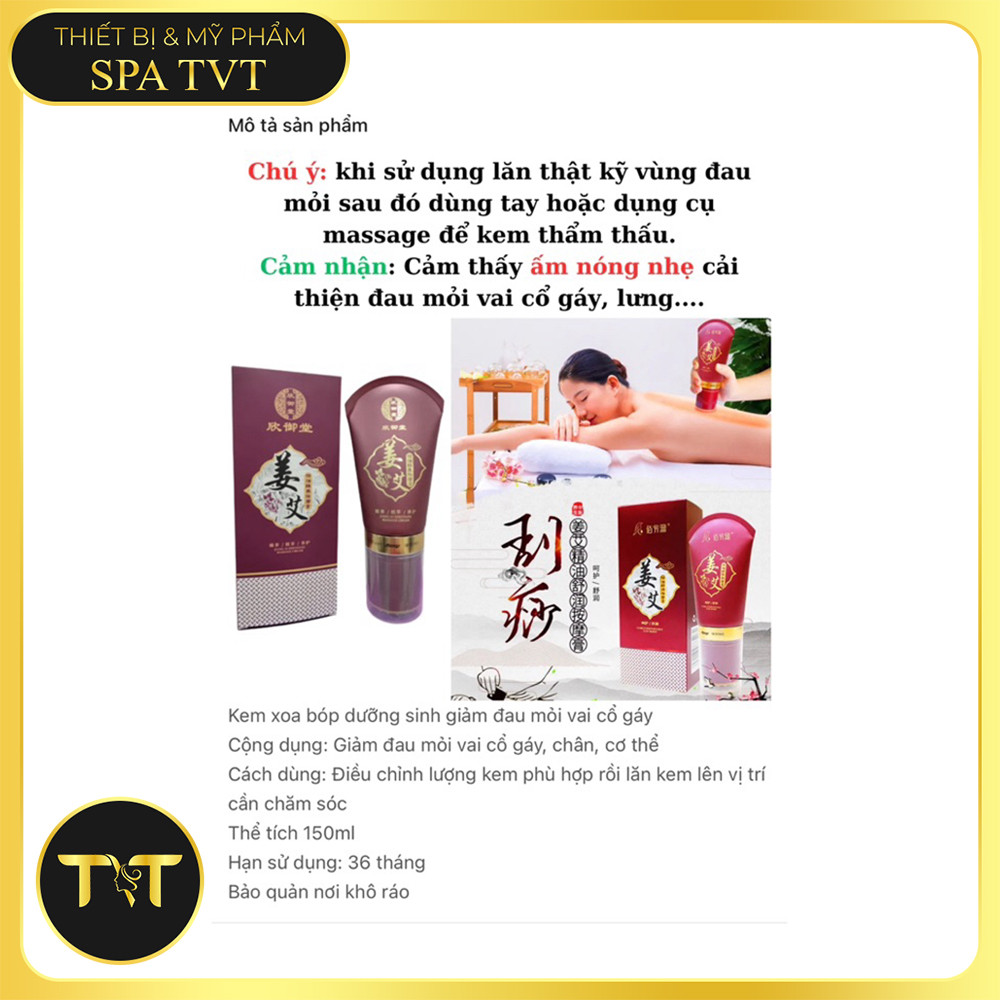 KEM ĐỎ DƯỠNG SINH ĐẢ THÔNG KINH LẠC 150ML,MASSAGE GIẢM ĐAU MỎI VAI GÁY CHÂN BODY, HỖ TRỢ GIẢM BÉO