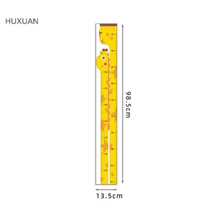 Huxuan 1 Hoạt Hình Động Vật Đo Chiều Cao Dán Tường Hươu Cao Cổ Dán Tường Trẻ Em Thước Tăng Trưởng Biểu Đồ Tăng Trưởng Cho Trẻ Em Phòng Ngủ Bé Mầm Non RFT