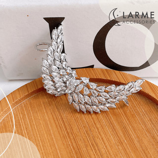 Khuyên kẹp vành tai khuyên tai đá dự tiệc phong cách cá tính Larme accessories -KT0252