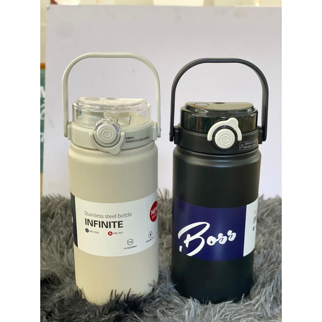 Bình Giữ Nhiệt Boss Dung Tích 1000/1200ml   mq bình  giữ  nhiệt  loại  tốt