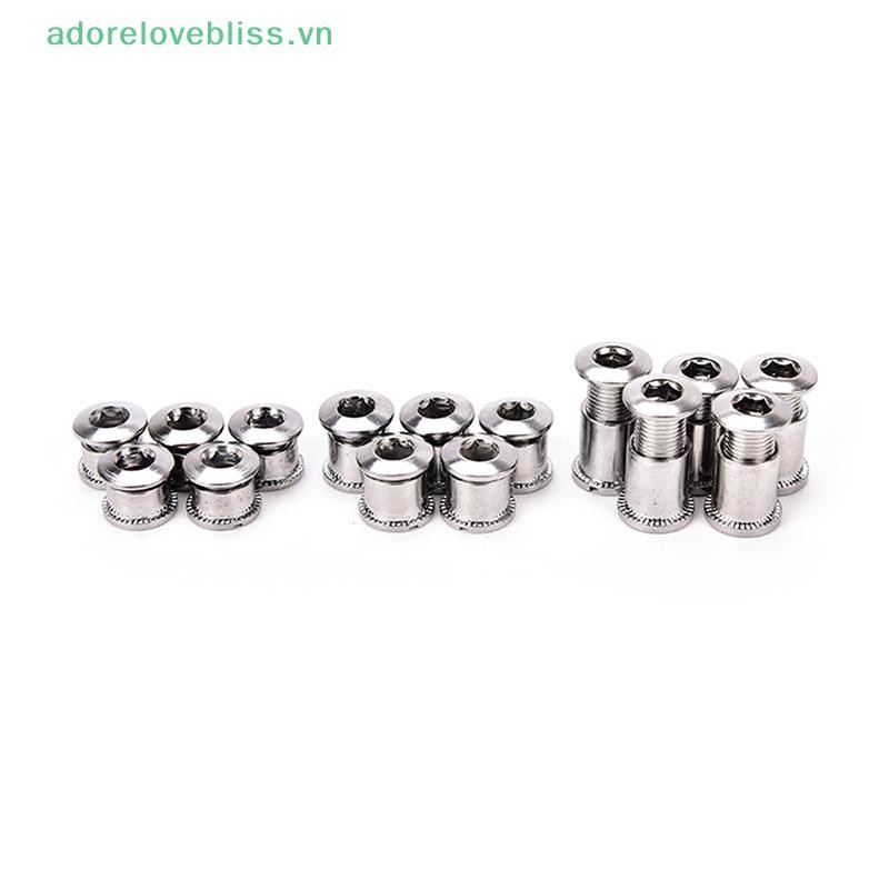 THÊM 5 Đôi Crankset Bu Lông Quay Bu Lông Xe Đạp Xích Bu Lông Quay Vít Đai Ốc BSS