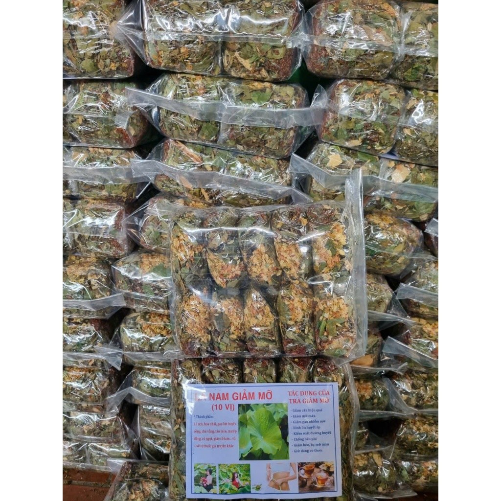 Trà Lá Nam giảm cân, liệu trình đóng sẵn đủ 10 vị có thể giảm tức tốc từ 2-5kg