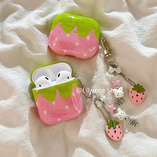 Ốp lưng AirPods 4 [2024] AirPods Pro2 Pro 3 2 1 Vỏ Bluetooth không dây Apple Màu hồng phong cách Hàn Quốc
