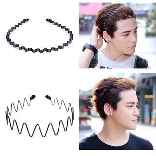 [3-5 Ngày Đến] Trang Điểm Chống Trượt Tóc Vòng Hình Sóng Unisex Băng Đô Quấn Tóc Hàng Ngày Phụ Kiện Tóc Băng Đô Kim Loại Xoắn Ốc Thanh Lịch Hàn Quốc Chống Trơn Trượt Rửa Mặt Tắm Mũ Co Giãn