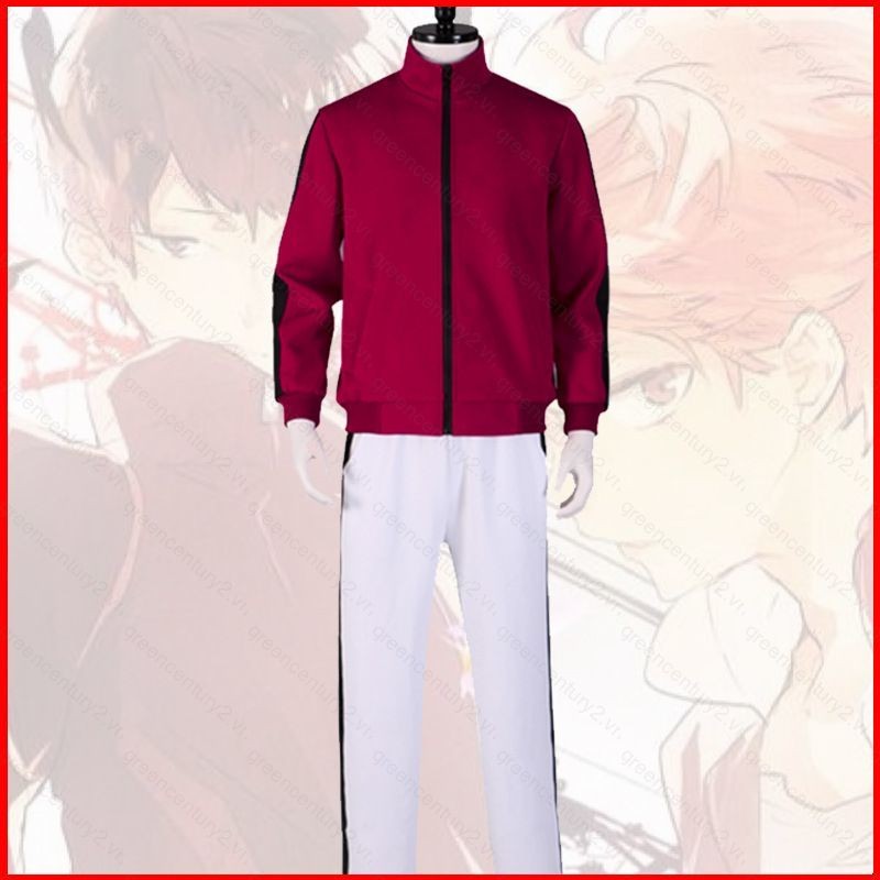 Haikyuu Miya Atsumu Trang Phục Hóa Trang inarizaki Trường Trung Học Áo Khoác Thể Thao Bộ Đồng Phục Kita Shinsuke Karasuno Shoyo