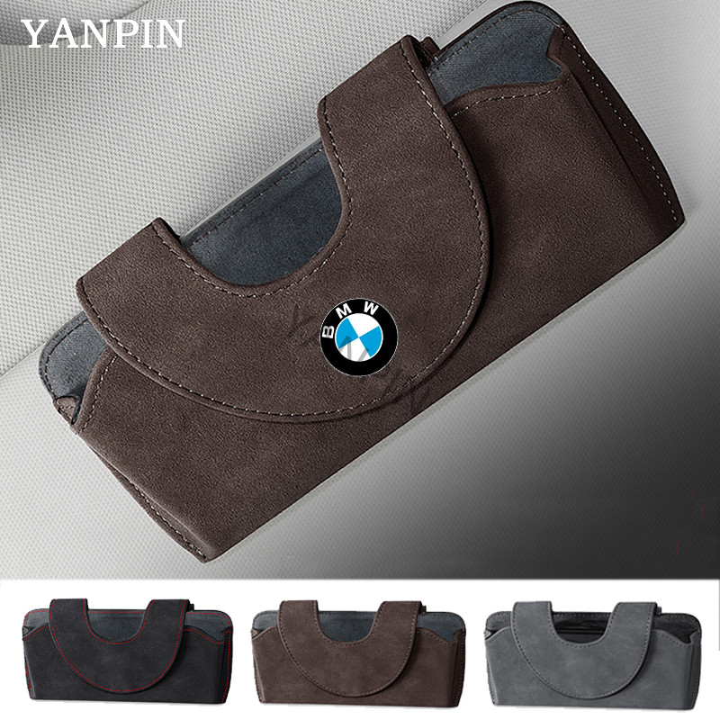 Dành Cho Xe BMW Xe Da Lộn Kính Hộp Bảo Quản Tấm Che F30 F20 F10 E34 E46 E60 E90 E36 X1 X3 X5 G20 G30