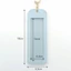 QEARY Móc Khóa Ảnh Thú Cưng, Móc Khóa Da PU Bốn Lưới Dài, Móc Khóa Phụ Kiện Phong Cách Hàn Quốc Kẹp Ảnh Thiết Kế Dễ Thương DIY Kẹp Ảnh Ảnh Thú Cưng