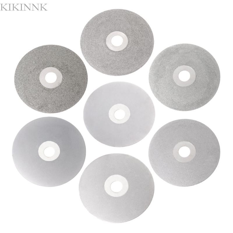 4" 100mm 80-2000#  Coated Flat Lap Wheel Lapidary Polishing Grinding Disc