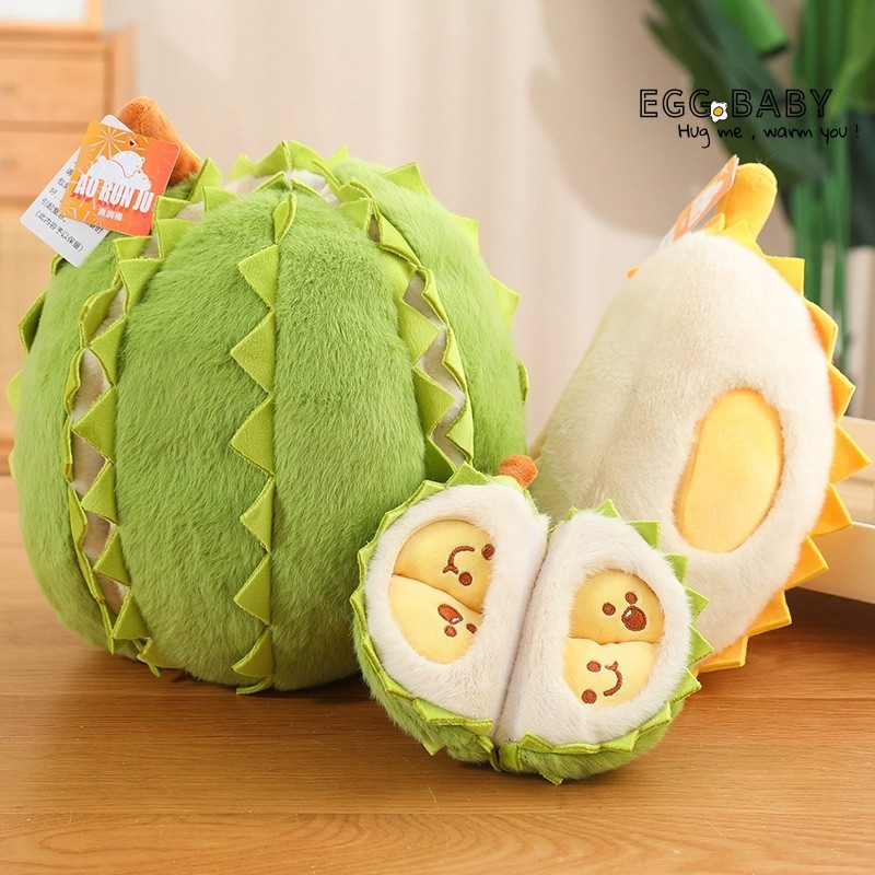 Mô phỏng Durian Đồ chơi sang trọng Búp bê sầu riêng ngon Sáng tạo Búp bê trái cây Quà tặng cho bạn bè Quà tặng sinh nhật
