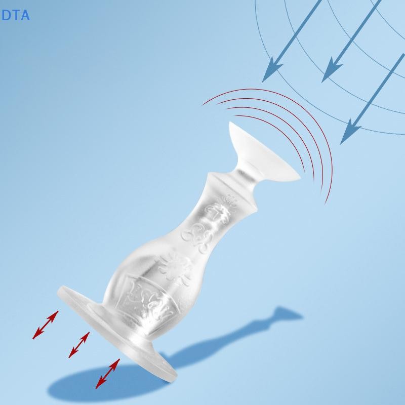 DTA Silicone Tắt Tiếng Tự Dính Cản Cửa Hút Phía Sau Giữ Tường Bảo Vệ Cửa Ẩn PO