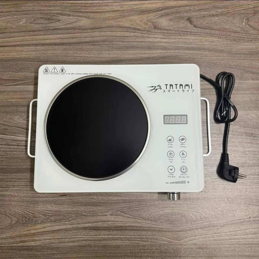 Bếp hồng ngoại Tatami không kén nồi công suất 3500W đa năng, nấu và nướng trực tiếp trên bếp