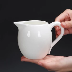 Tống Chuyên Trà Bằng Sứ Trắng Bạch Định Thấu Quang Cảnh Đức Trấn