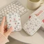 Ví đựng tiền xu SNUGHOUSE, Túi đựng tiền Nơ Kitty, Da PU Hộp đựng thẻ dung tích lớn dành cho nữ sinh viên