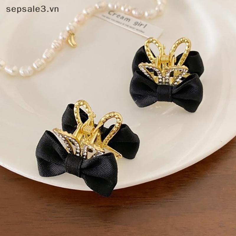 # VN # Kids Ngọt Ngào Dễ Thương Nơ Nữ Nhỏ Mũ Kim Cương Giả Tai Thái Vuốt Tóc Kẹp Tóc Bé Gái Phụ Kiện Tóc.