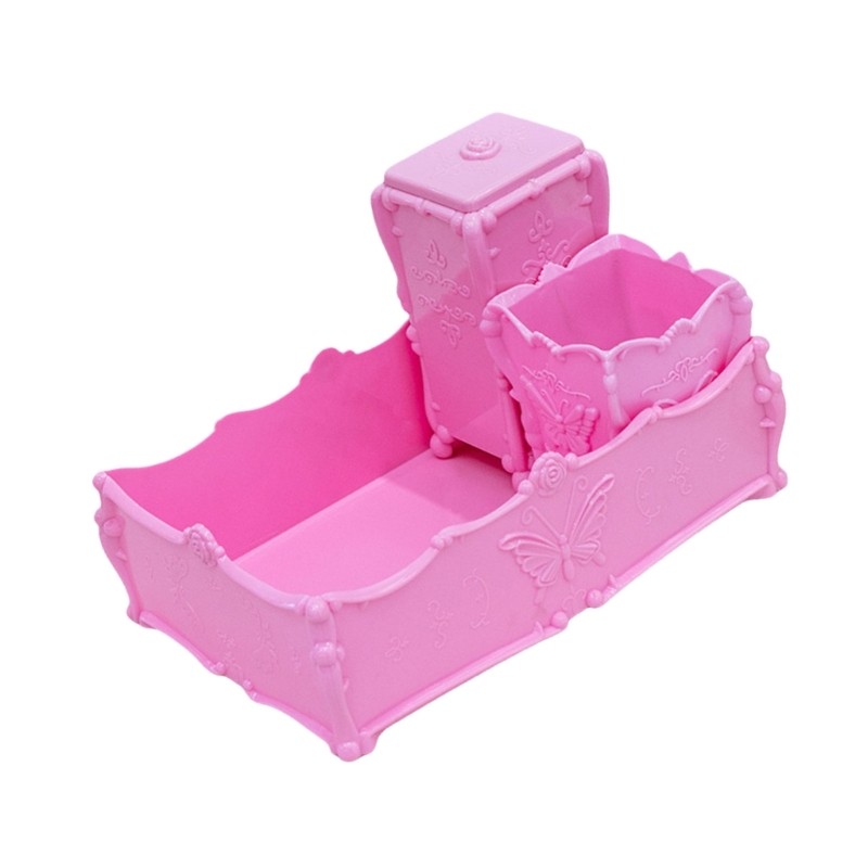 ⚝⚝Richh 3 Máy Tính Để Bàn Lưu Trữ Hiển Thị Giá Bộ Cọ Trang Điểm Giá Đỡ Móng Tay Nghệ Thuật Dụng Cụ Hộp Bảo Quản Mỹ Phẩm Cotton Pad Sắp Xếp