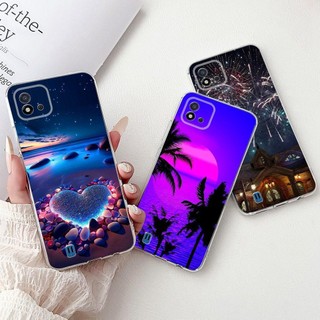 Ốp lưng Realme C11 2021 RMX3231 Phong cách mát mẻ Vỏ điện thoại họa tiết rồng hổ RealmeC11 C 11 2021 Ốp lưng silicon mềm trong suốt