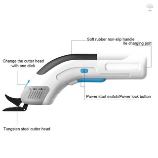 Máy Cắt Vải Điện Động Cơ Tốc Độ Cao Máy Cắt Vải Di Động Cầm Tay Bìa Xốp Thảm Da Thảm Tông Đơ