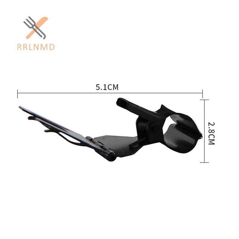 Rrlnmd Bánh Kim Loại Kẹp Kệ Cạnh Ký Giá Đỡ Nhãn Thực Phẩm Hiển Thị Đứng Lên Giá Thẻ Kẹp Trên MỚI