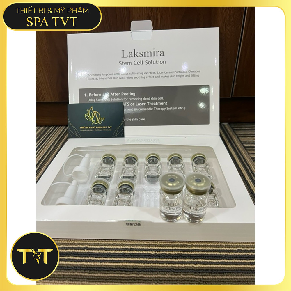 Serum Ronas & Laskmira Hàn Quốc 10 Lọ x 5ml, Phục Hồi Da, Dưỡng Ẩm, Hỗ Trợ Tăng Sinh Collagen