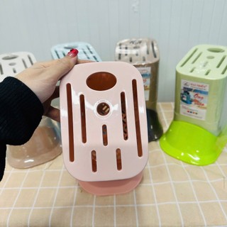 Ống đựng dao, kéo chuyên dụng nhiều khe cắm kiểu vuông Đại Triển - Phương Trang