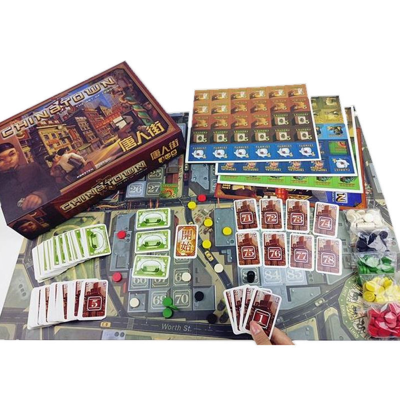 [Luật Việt] Boardgame China Town - Thị Trấn Trung Hoa trò chơi tài chính Chinatown 4570