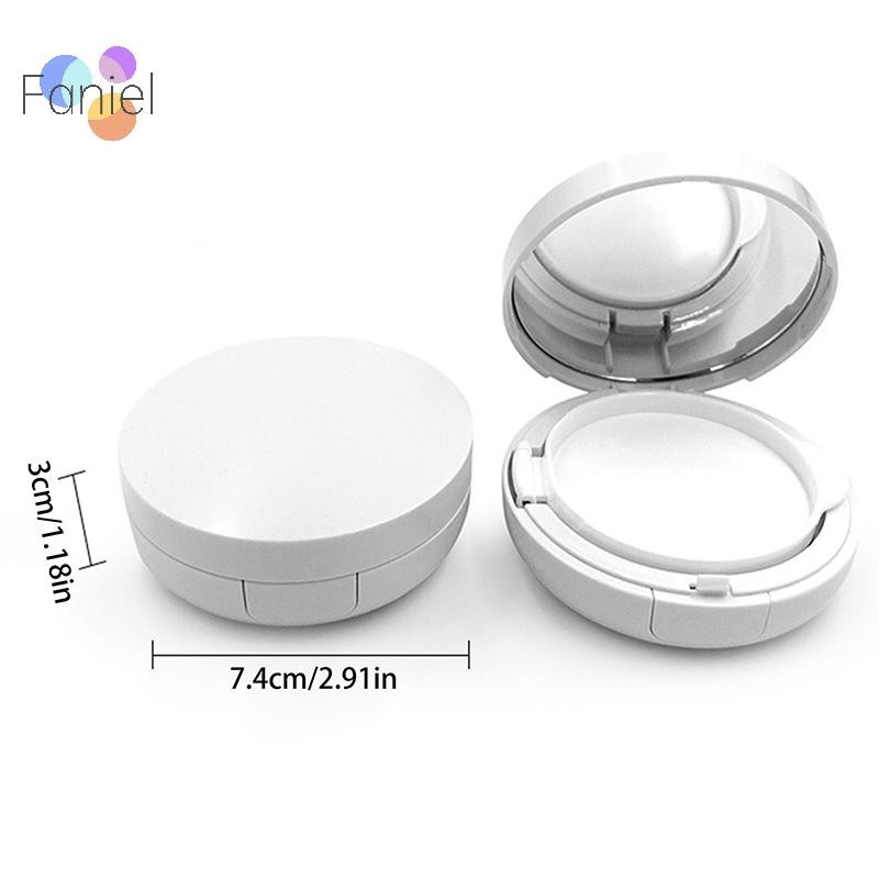 < shicong222 > 15g / 0.5oz Hộp đựng mỹ phẩm rỗng Air Cushion Puff Box Hộp đựng trang điểm di động có gương xốp cho kem nền BB mới