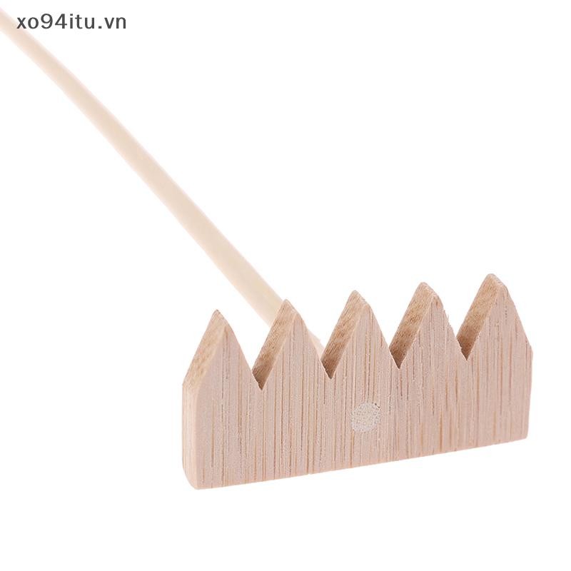 Xoitu 5 Cái Tre Zen Garden Rake Thiền Dụng Cụ Trang Trí Nhà Thư Giãn Thủ Công VN