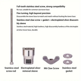 Dụng Cụ Tháo Đế Xe Đạp Đa Năng – Hỗ Trợ Tháo Lắp Thân Hub, Sửa Chữa Xe Đạp Đường Phố Dễ Dàng