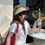 Mũ chống nắng BAMBOOB Khăn trùm đầu, Mũ đi biển chống tia cực tím, Quà tặng nắp che gấp thoáng khí