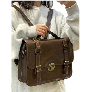 2026 Phổ Biến Vintage Khóa JK Đồng Phục Phong Cách Đại Học Túi Messenger