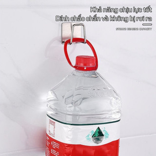 Móc Treo Dán Bồn Rửa Inox 304 Nhà Bếp IKEA Mama Dán Tường Chữ A Gọn Nhẹ Chống Gỉ