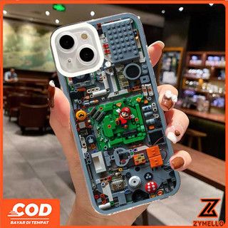 Ốp Lưng Cho OPPO A6X A6 A6 PRO Reno 14F Reno 14 Pro 5G Reno 13F Reno 13 5G Reno 13 Pro A3 A5X A5 5G A3X A5 PRO A3 Pro Y04 Y29 V60 lite V50 Hoạt Hình Dễ Thương Mario Chống Sốc TPU Ốp điện thoại