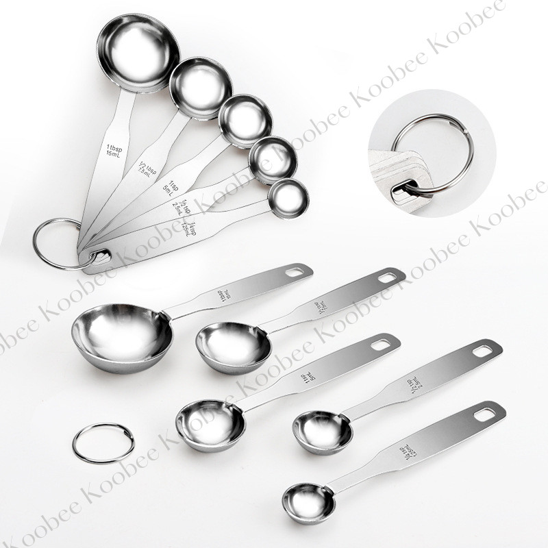 Bộ Thìa Đong Inox Định Lượng Gia Vị KOOBEE Cao Cấp Dùng Làm Bánh, Nấu Ăn Và Pha Chế | 274