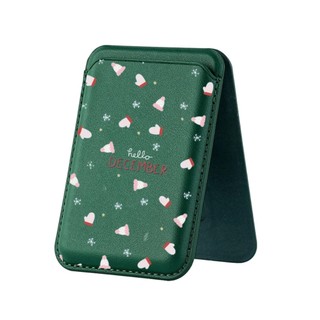 Giáng Sinh ins Phong Cách Ví Cho iPhone 16 15 14 13 12 11 Pro Max Plus Bao Da Thẻ Điện Thoại Cho Ốp Lưng Bỏ Túi Bao