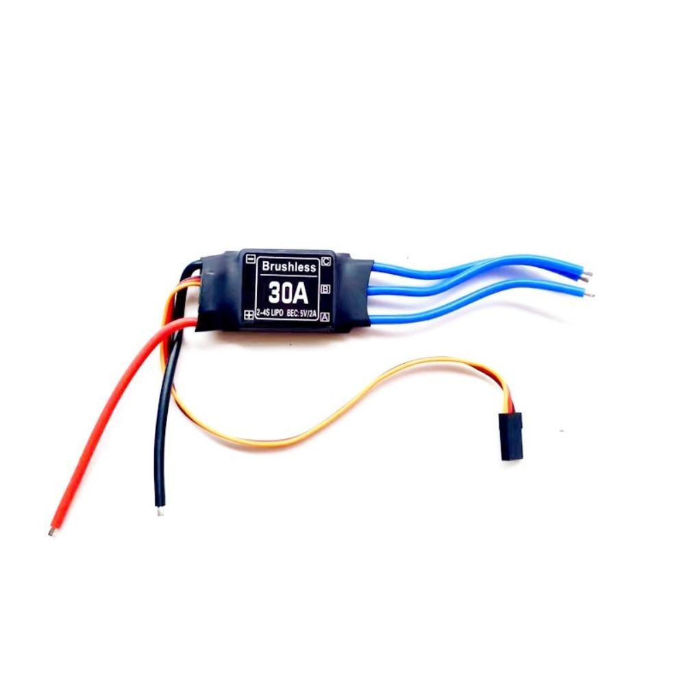 Bộ điều khiển tốc độ điện tử SIMPLEAID, Đầu chuối 3,5MM 5V 3A UBEC ESC không chổi than, Sử dụng dễ dàng Bộ phận máy bay RC 2-4S 30A 40A cho máy bay trực thăng RC FPV